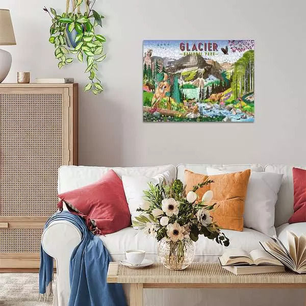 Puzzle Parc National des Glaciers - 500 pièces