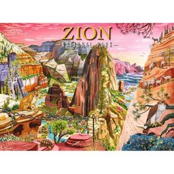 Puzzle Parc National de Zion - 500 pièces