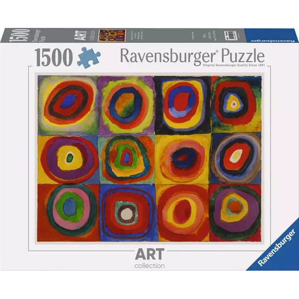 Puzzle Cercles Concentriques Wassily Kandinsky - 1500 pièces