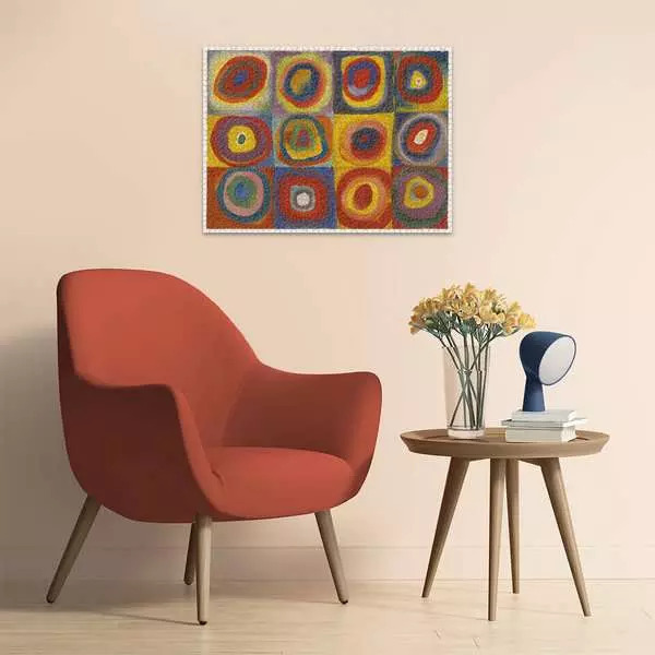 Puzzle Cercles Concentriques Wassily Kandinsky - 1500 pièces