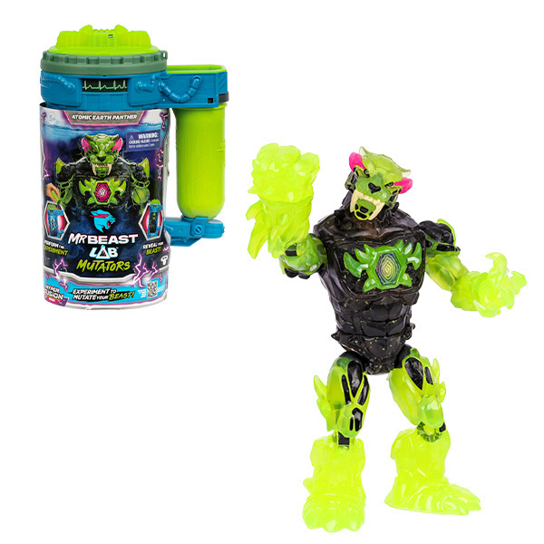 MrBeast Lab Mutators - Panthère Rock articulée