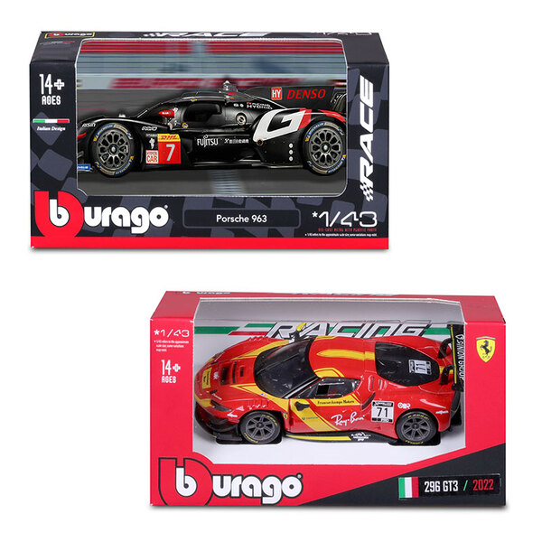 Hypercar 1/43 (modèle aléatoire)