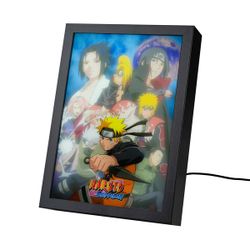 Illustration LED encadrée - Naruto