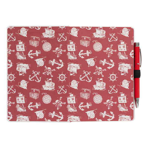 Carnet A5 avec stylo projecteur - One Piece