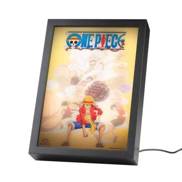 Illustration LED encadrée - One Piece