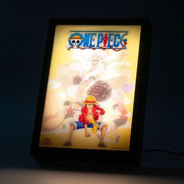 Illustration LED encadrée - One Piece
