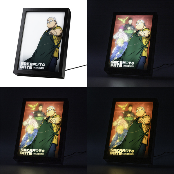 Illustration LED encadrée - Sakamoto Days