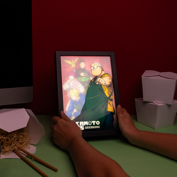 Illustration LED encadrée - Sakamoto Days