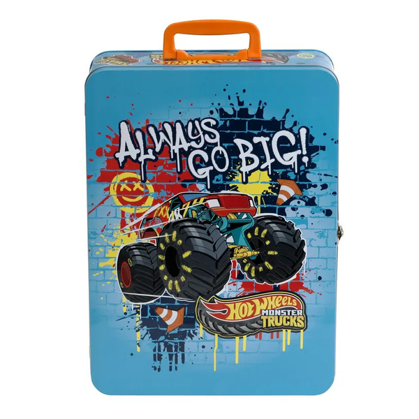 Mallette de collection Monster Trucks Hot Wheels