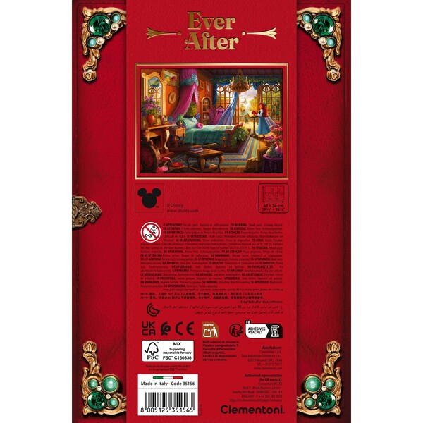 Puzzle 500 pièces Ever After - Ariel