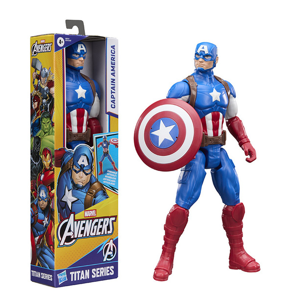 Figurine Captain America Marvel Titan Hero Series - 29 cm