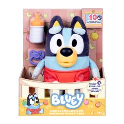 Peluche bébé Bluey câlins et soins