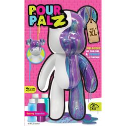 Figurine Pour Palz Ours XL à peindre 33 cm