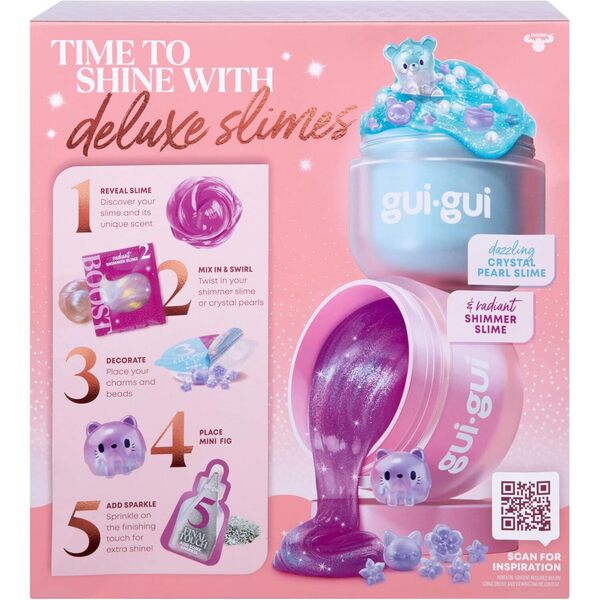 Coffret Deluxe duo Gui-Gui - Embellis ton slime (modèle aléatoire)