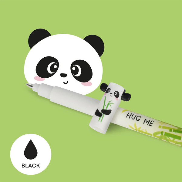 Legami - Stylo à encre gel effaçable Panda