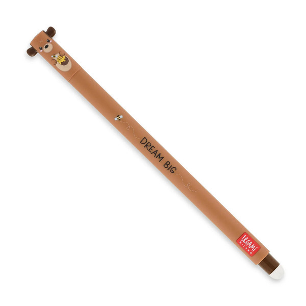Legami - Stylo à encre gel effaçable Ourson