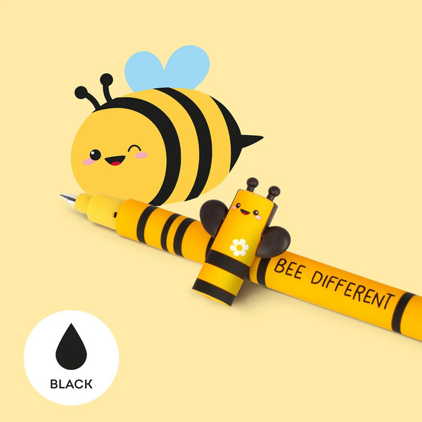 Stylo à encre gel effaçable Abeille