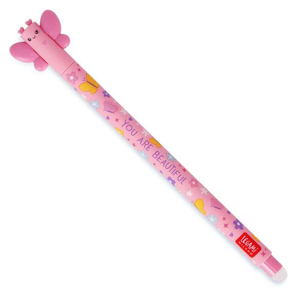 Legami - Stylo à encre gel effaçable Papillon