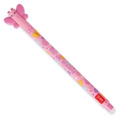 Legami - Stylo à encre gel effaçable Papillon