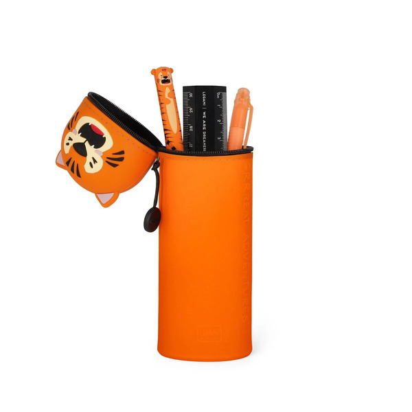 Legami - Trousse 2-en-1 en silicone Tigre