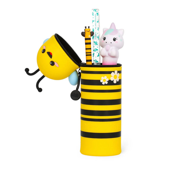 Legami - Trousse 2-en-1 en silicone Abeille