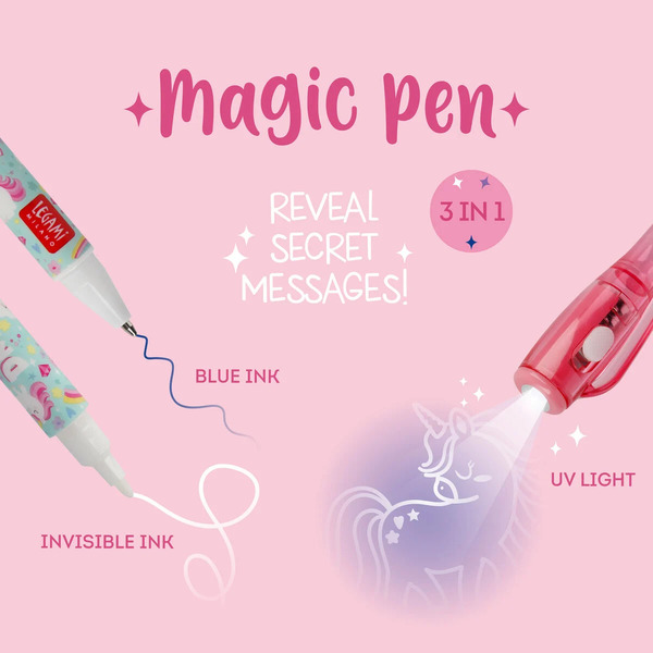 Legami - Stylo à encre invisible Licorne