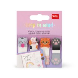 Legami - Marque-pages adhésifs Chaton