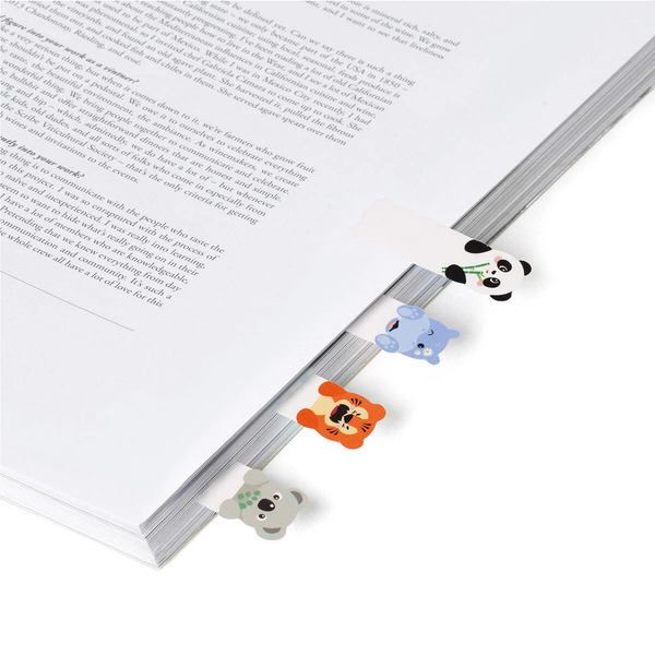 Legami - Marque-pages adhésifs Animaux