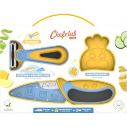 Coffret couteau et éplucheur - ChefClub Kids