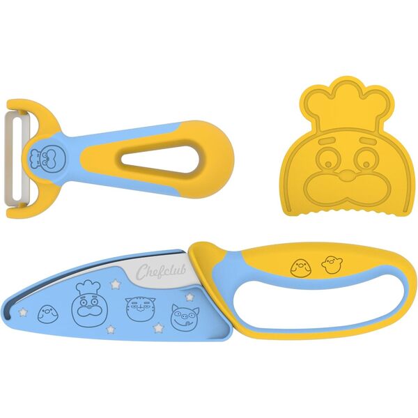Coffret couteau et éplucheur - ChefClub Kids