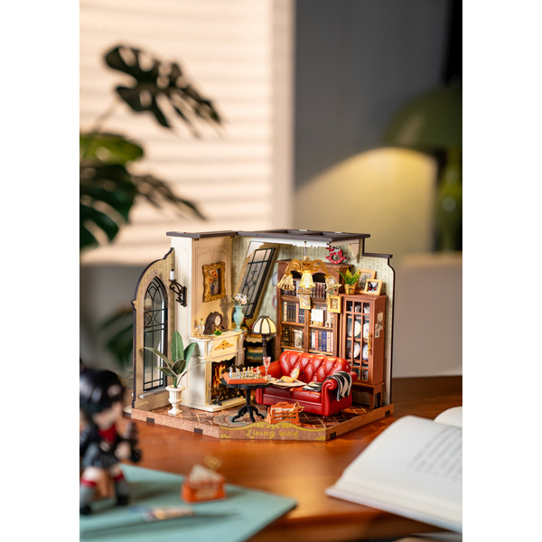 Maquette diorama Le salon de Catherine (284 pièces)