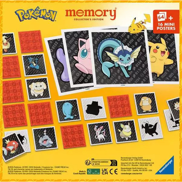 Mémory Pokémon - Edition Collector