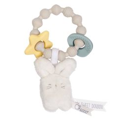 Hochet anneau souple Lapin