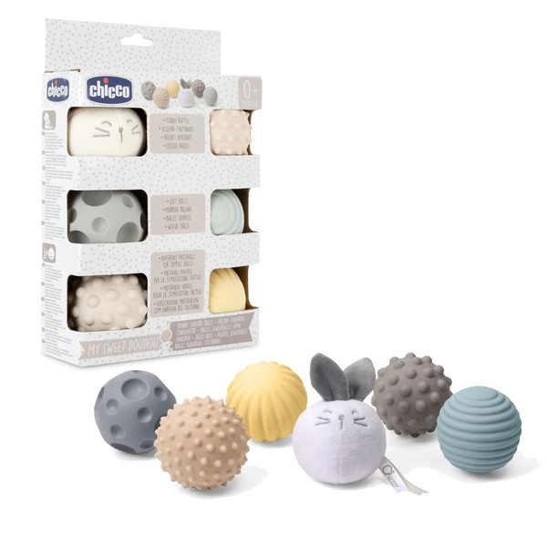 Balles sensorielles lapin