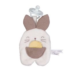 Attache-sucette Doudou Lapin