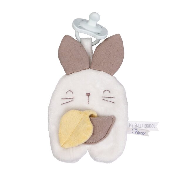 Attache-sucette Doudou Lapin