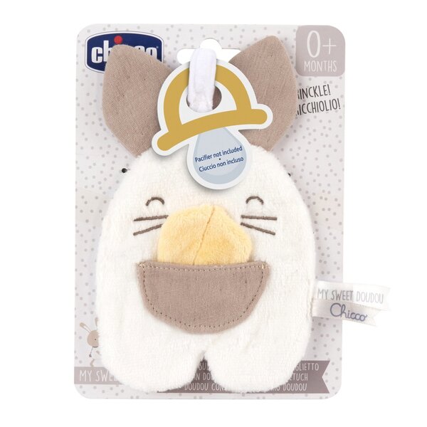 Attache-sucette Doudou Lapin