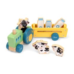 Le tracteur des vaches