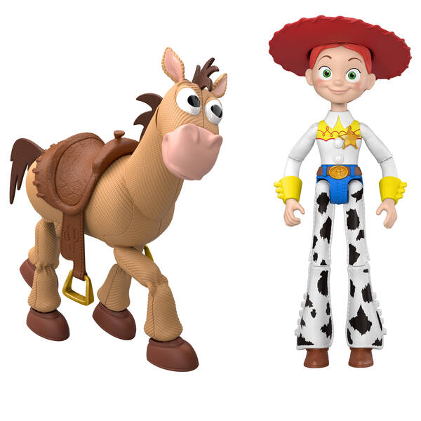 Coffret de 2 figurines Jessie et Pile-Poil 18 cm Toy Story 5