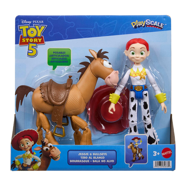 Coffret de 2 figurines Jessie et Pile-Poil 18 cm Toy Story 5