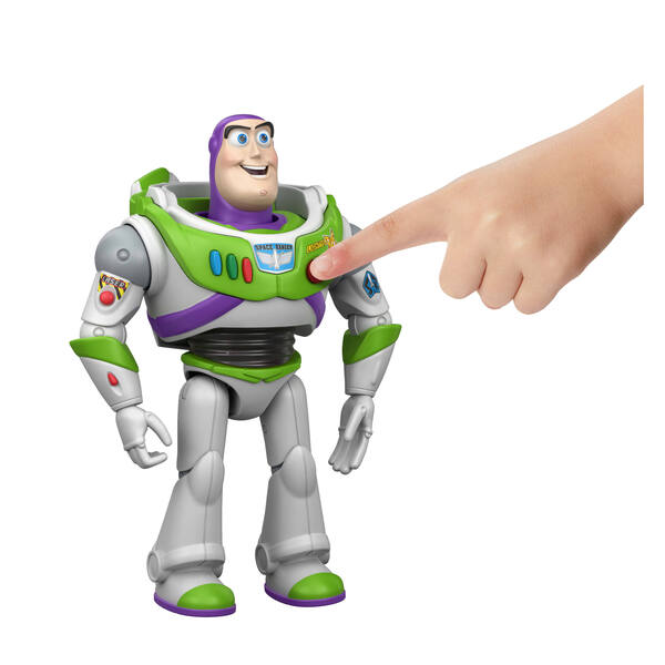 Figurine interactive Buzz l’Éclair 18 cm Toy Story 5