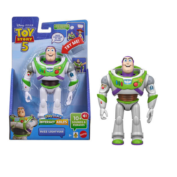 Figurine interactive Buzz l’Éclair 18 cm Toy Story 5