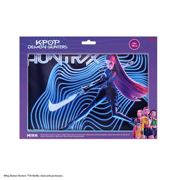 Plaque en aluminium KPop Demon Hunters - Mira - 20x30cm
