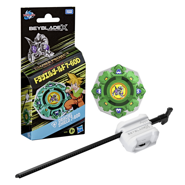 Beyblade X Pack X-Over Project Draciel Shield 7-60D