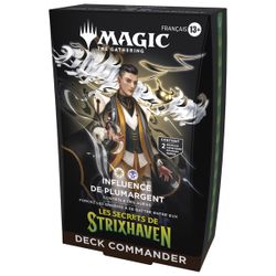 Deck Commander Magic: The Gathering - Les secrets de Strixhaven - Influence de Plumargent 