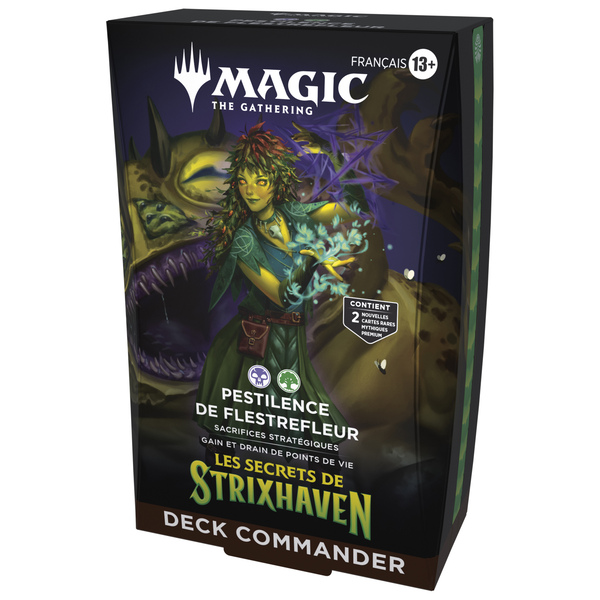 Deck Commander Magic: The Gathering – Les secrets de Strixhaven - Pestilence de Flestrefleur 