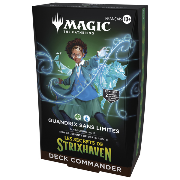 Deck Commander Magic: The Gathering – Les secrets de Strixhaven - Quandrix sans limites 