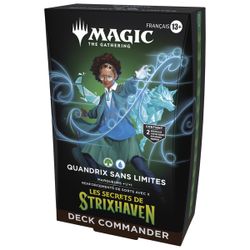 Deck Commander Magic: The Gathering – Les secrets de Strixhaven - Quandrix sans limites 