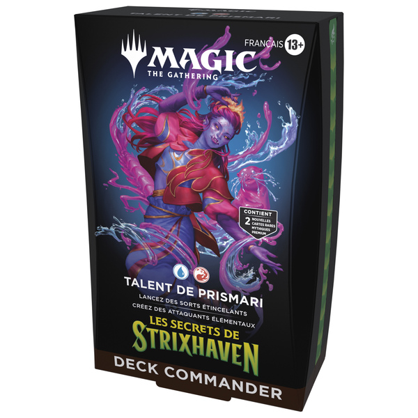 Deck Commander Magic: The Gathering - Les secrets de Strixhaven - Talent de Prismari 