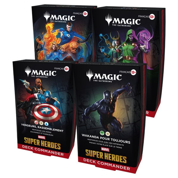 Deck Commander Magic: The Gathering - Marvel Super Heroes - Assortiment